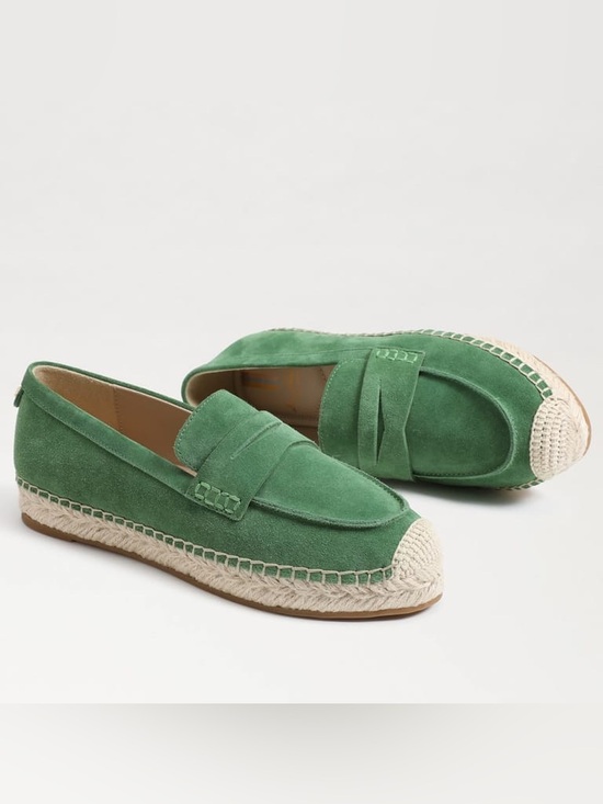 Sam Edelman Shoes - Sam Edelman KAI ESPADRILLE FLAT LOAFER in green size 7